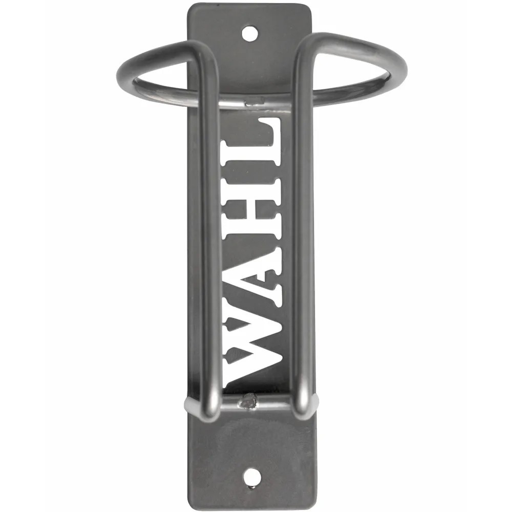 Настенный держатель для сетевых машинок "WAHL", серый.