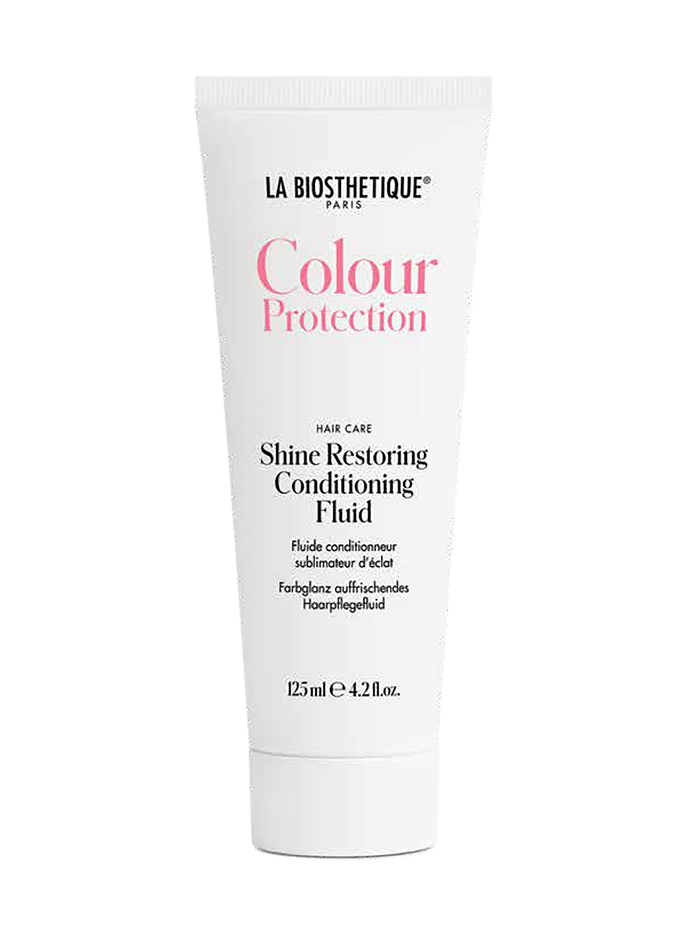 La Biosthetique Colour Protection Shine Restoring Conditioning Fluid  - несмываемый флюид c термозащитой и против потери цвета волос, 125мл.