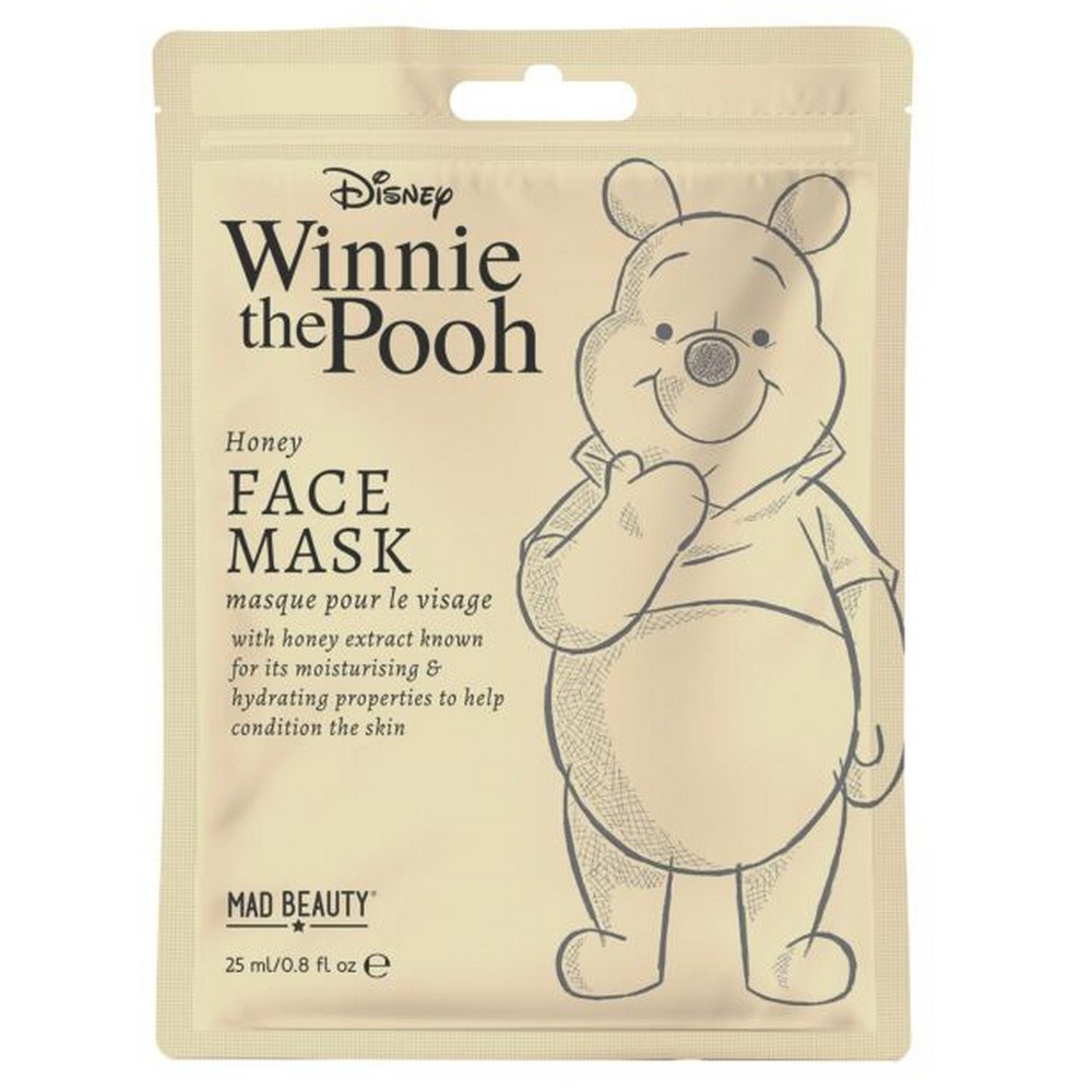 Тканевая маска для лица Disney - Winnie the pooh "Винни пух" с экстрактом меда 25 мл. (арт. DW-FG4548-12)