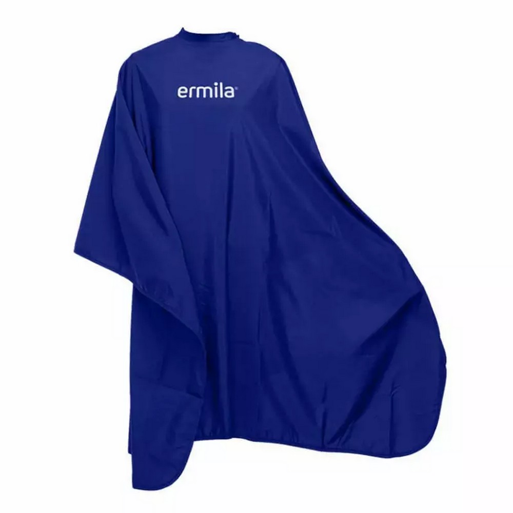 Пеньюар для стрижки "ERMILA", размер 150Х140см, синий.