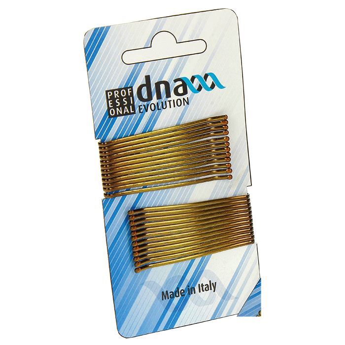 Kiepe Cardboard 24 Pcs Hair Grip Plain Blonde 2 - невидимки прямые, блонд, 5 см., 24 шт.