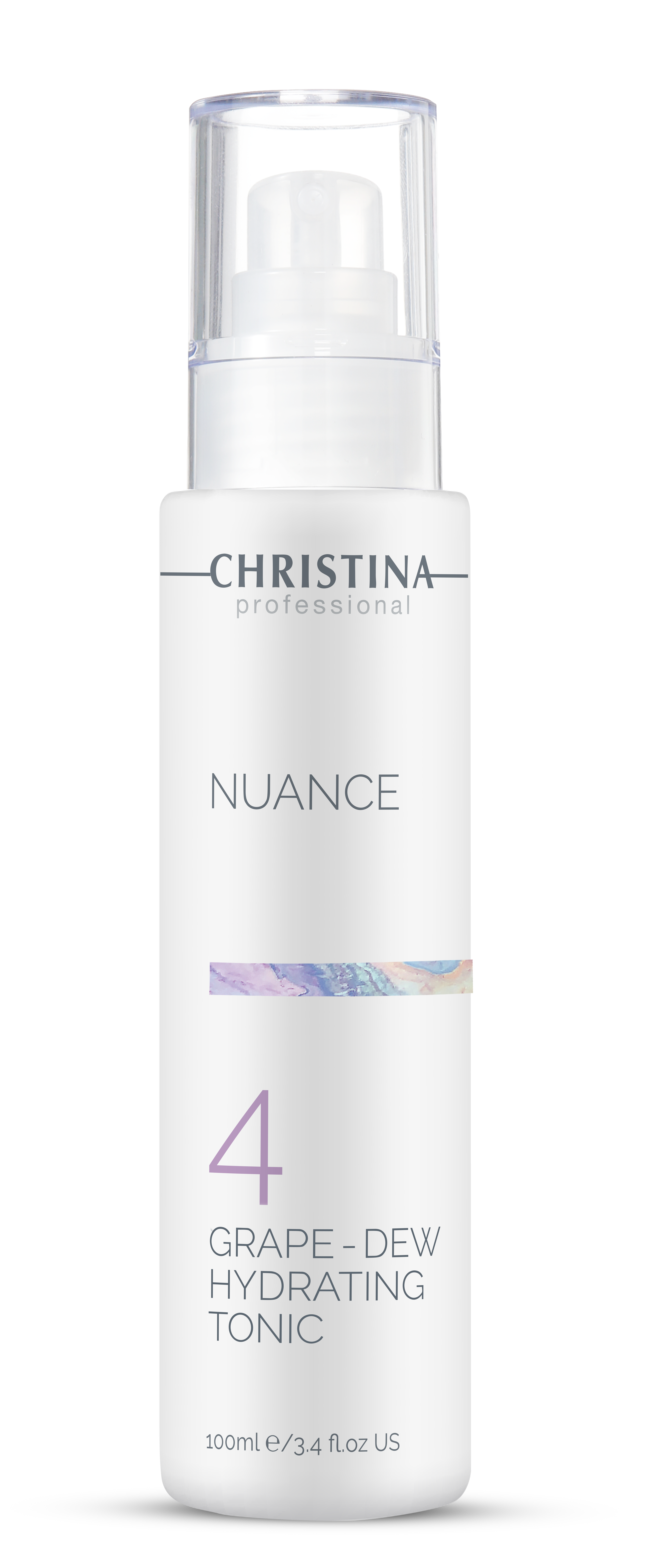 CHRISTINA Nuance Grape-Dew Hydrating Tonic - увлажняющий тоник с экстрактом винограда (шаг 4), 100 мл.