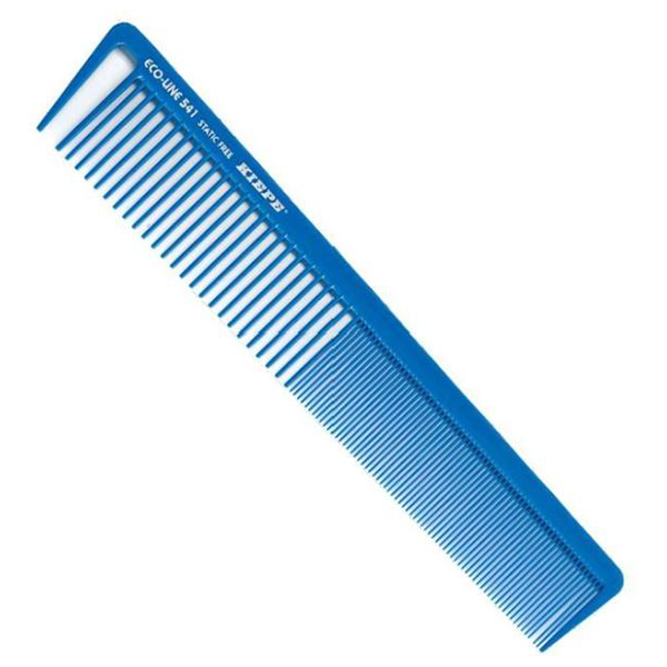 Kiepe PROFESSIONAL COMB - ECO LINE 215 X 41 - расчёска "KIEPE 541" для стрижки машинкой широкая комбинированная, с антибактериальным покрытием.