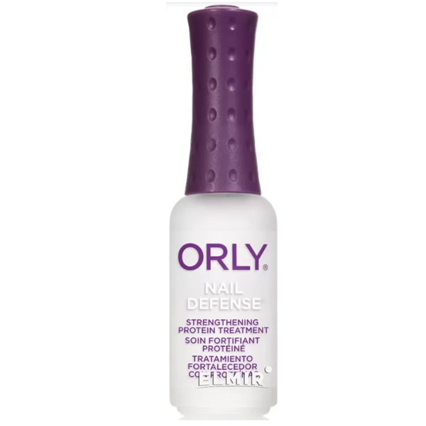 ORLY "Nail Defense"- лечебная основа под лак для слабых, слоящихся ногтей, с протеином, 9мл.
