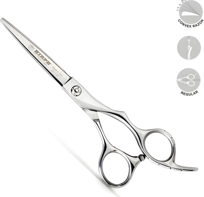 Kiepe Hairdresser Scissors Razor Edge - ножницы "MONSTER CUT" прямые полуэргономичные, 6.5.