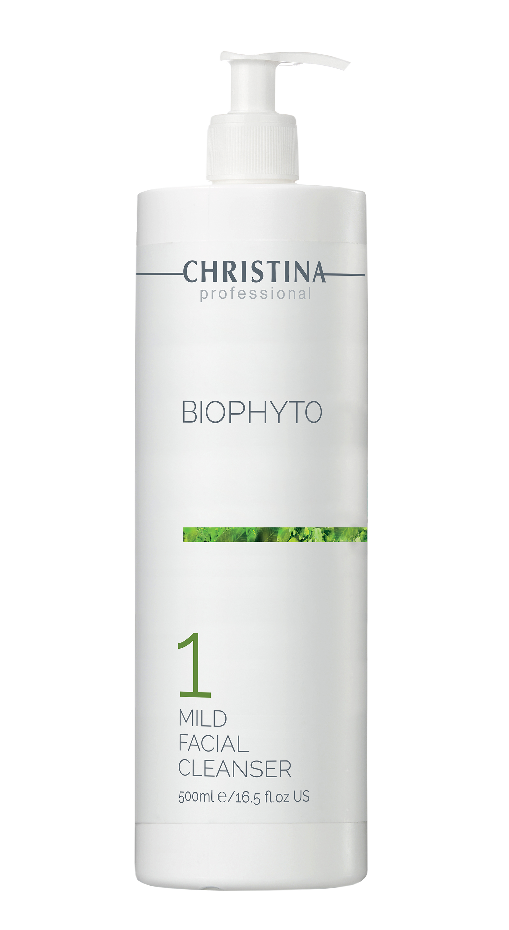 CHRISTINA Bio Phyto Mild Facial Cleanser - мягкий очищающий гель (шаг 1), 500 мл.