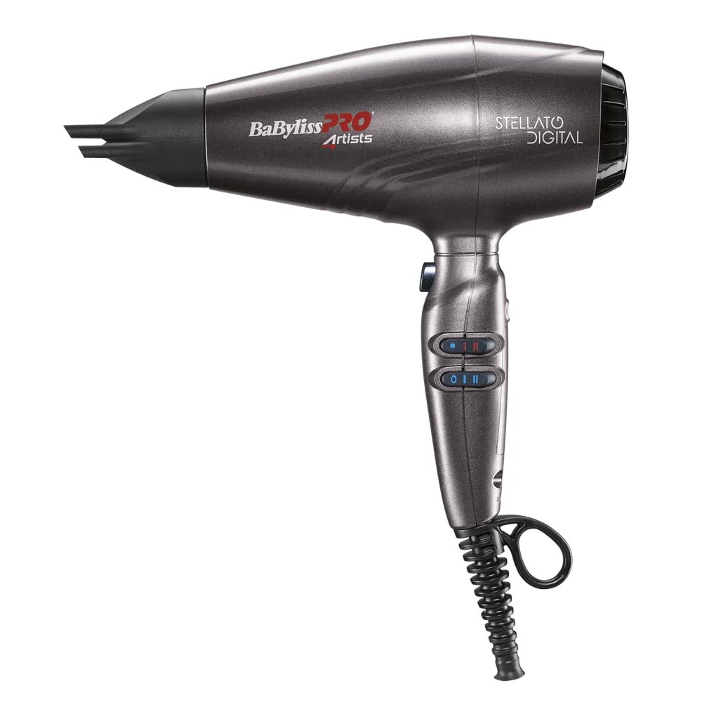 BaBylissPRO Stellato Digital Dryer - фен для волос, 2400 Вт.