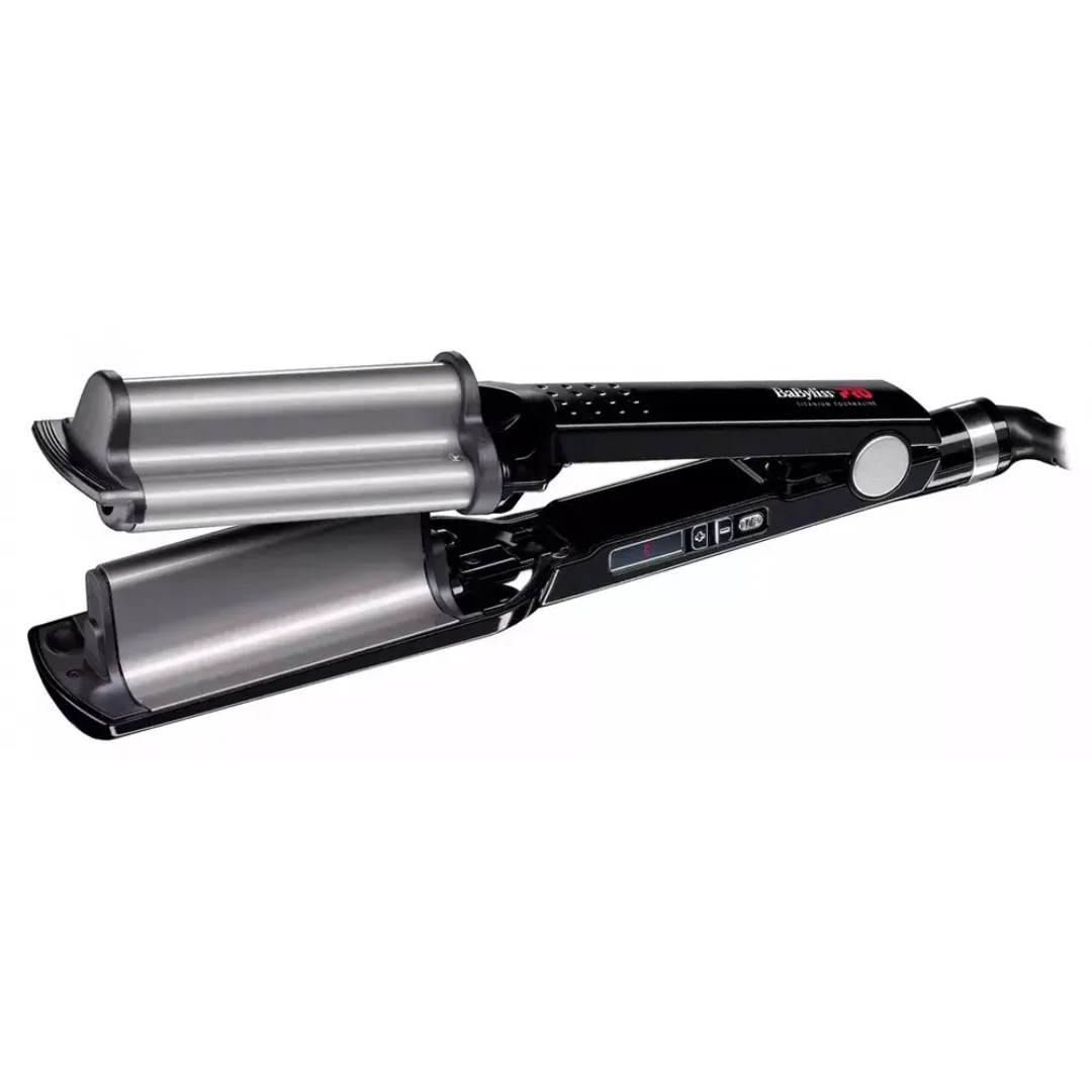 BaBylissPRO Ionic Hl - Def Waver  - утюжок - гофре, титаново-турмалиновое покрытие, ионогенератор, нагрев 140-210С.