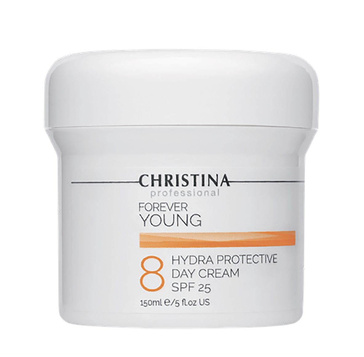 CHRISTINA Forever Young Hydra Protective Day Cream SPF 25 - дневной гидрозащитный крем c SPF 25 (шаг 8), 150 мл.