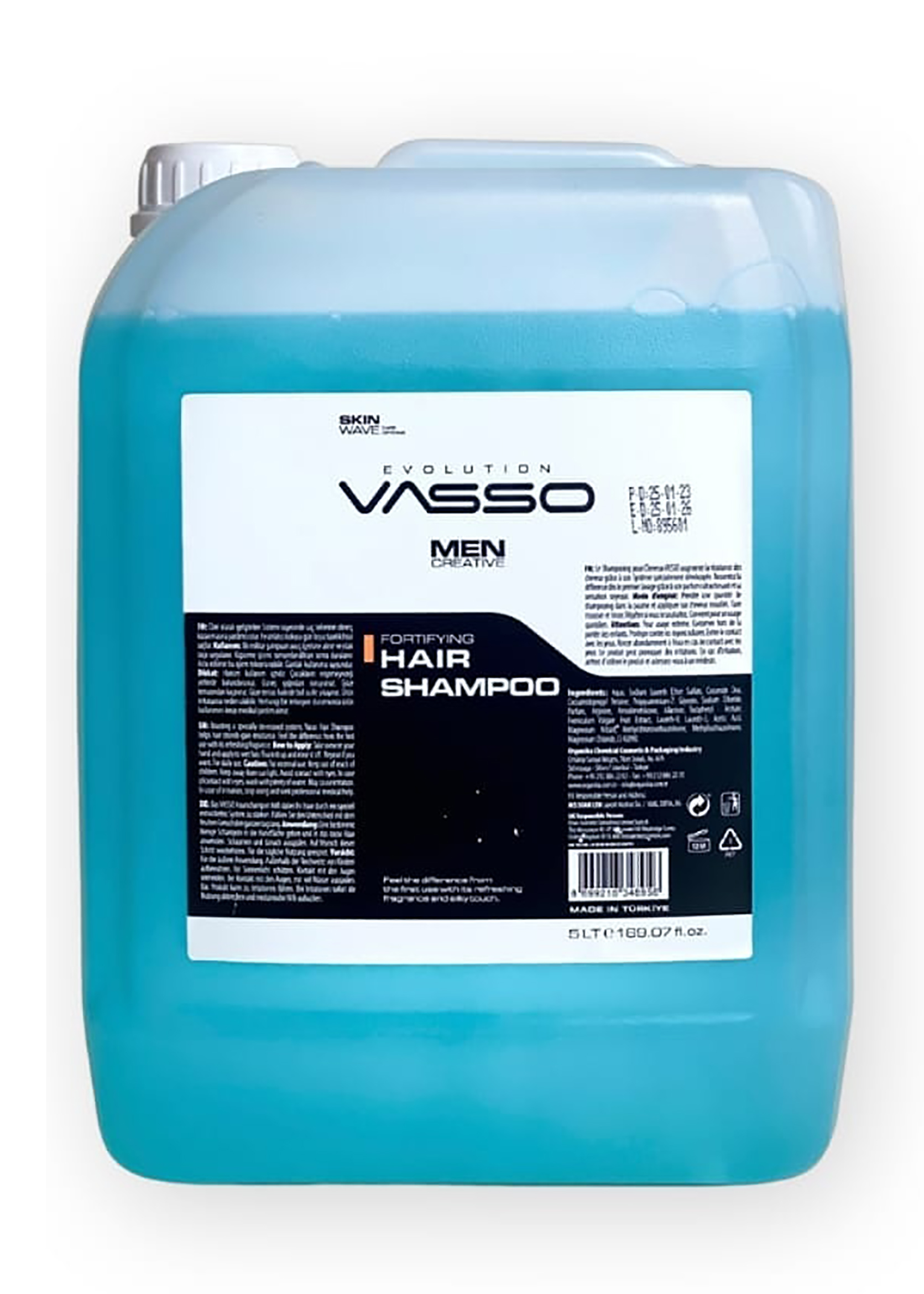 Vasso Hair Shampoo - укрепляющий шампунь для волос, 5000 мл.