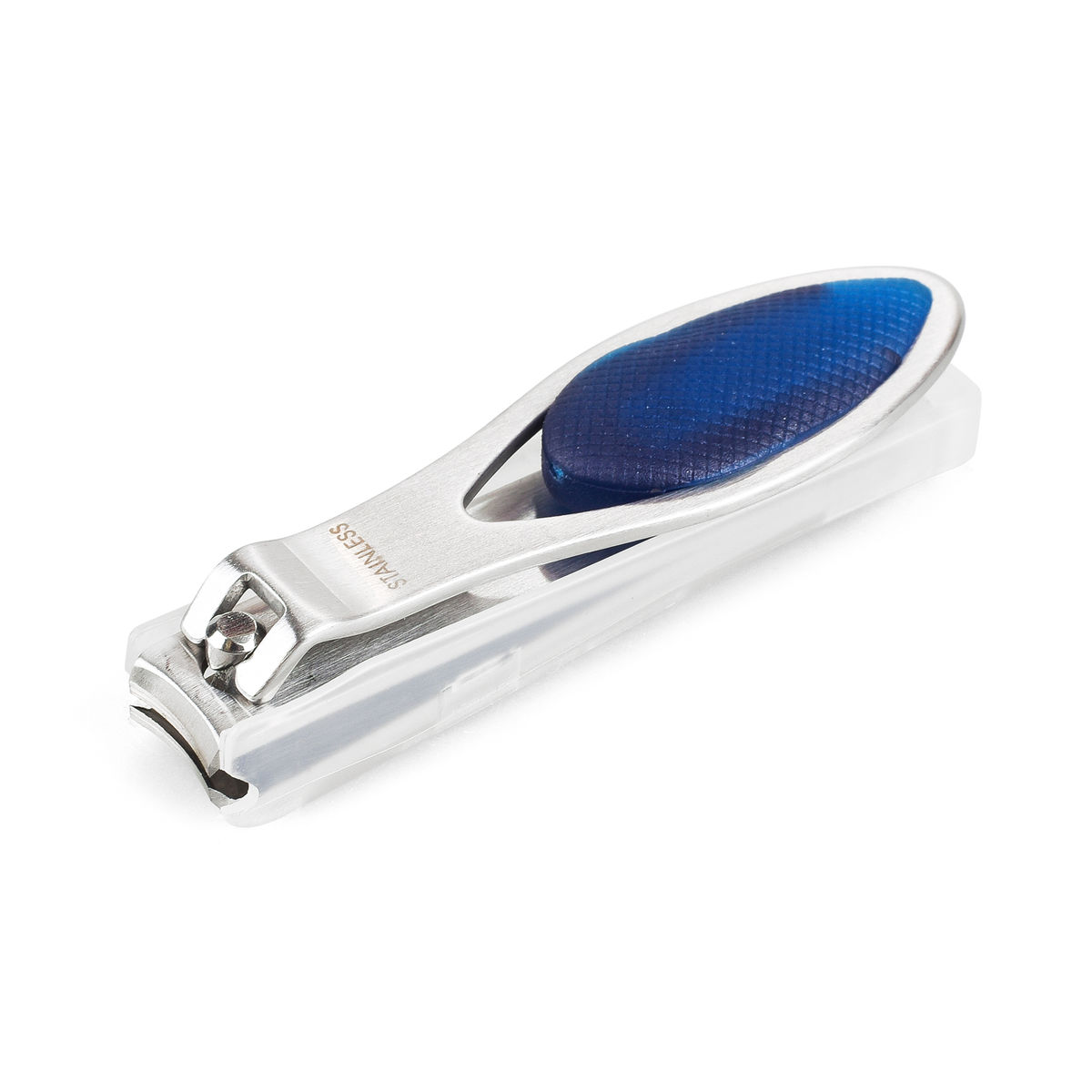 Kiepe Nail Clipper Plastic Grip - кусачки для ногтей карманные, с контейнером для ногтей.