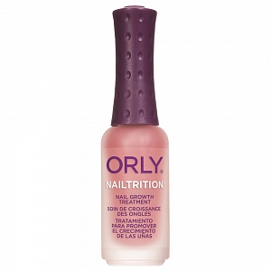 ORLY "Nailtrition"- лечебная основа под лак для укрепления слабых ногтей  ускорения их роста, на основе протеина, кератина, и экстракта бамбука, 9мл.