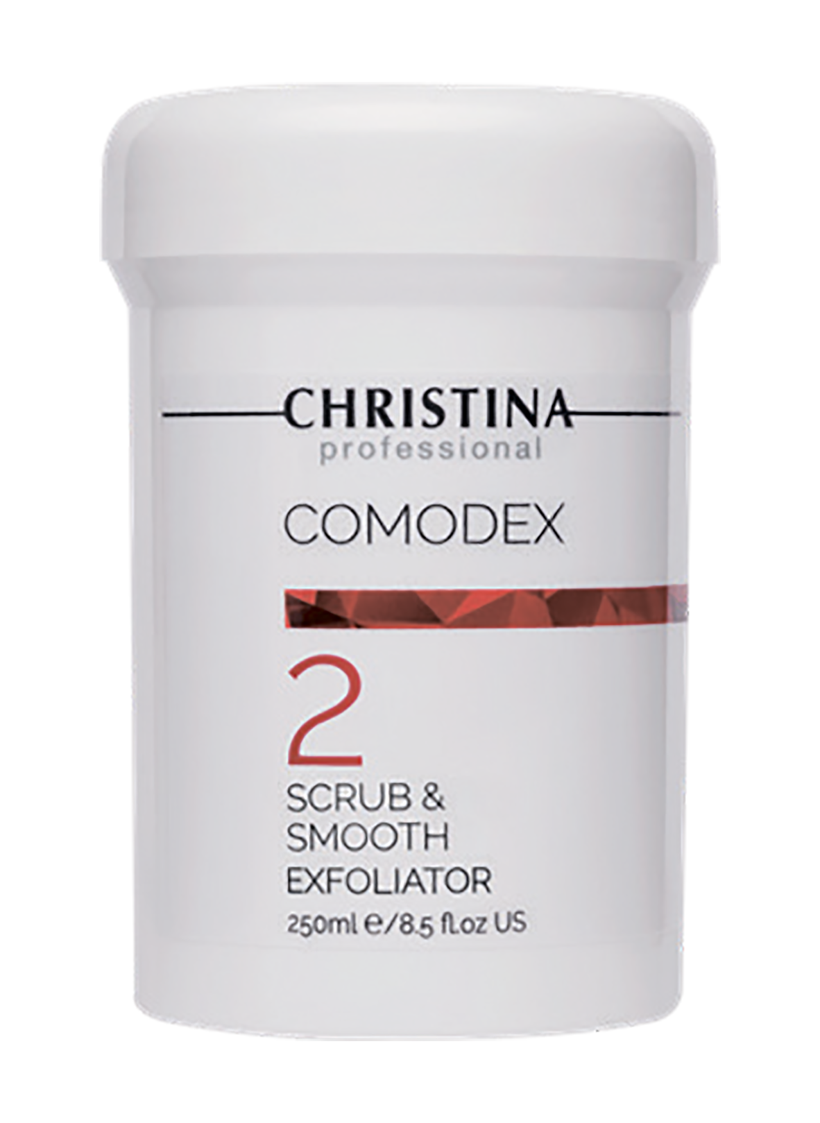 CHRISTINA Comodex Scrub & Smooth Exfoliator - выравнивающий скраб-эксфолиатор (шаг 2), 250 мл.
