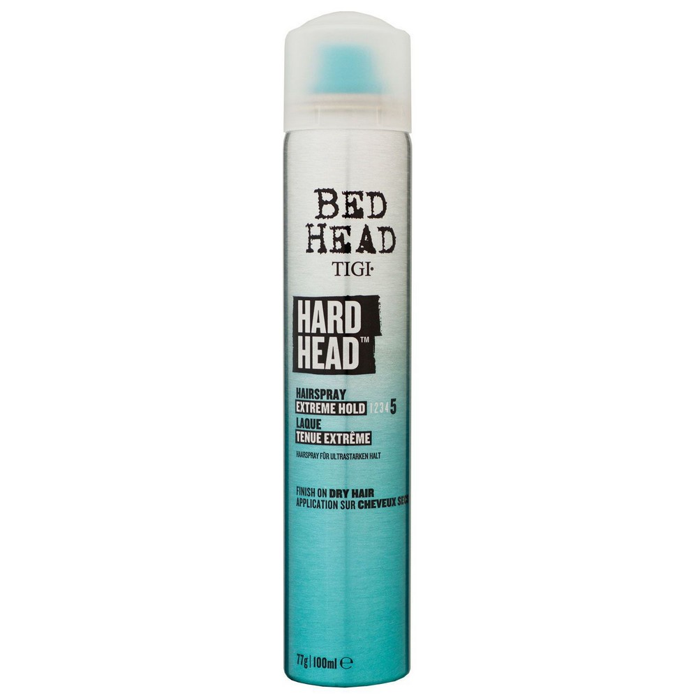 Лак для суперсильной фиксации  TIGI BED HEAD HARD HEAD, 385 ml
