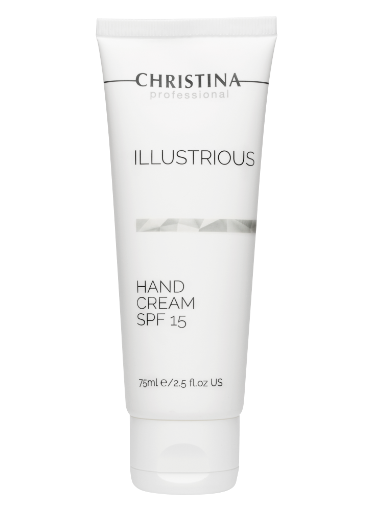 КРЕМ ДЛЯ РУК SPF 15 ILLUSTRIOUS HAND CREAM SPF 15 С АНТИОКСИДАНТНЫМ ДЕЙСТВИЕМ 75 МЛ