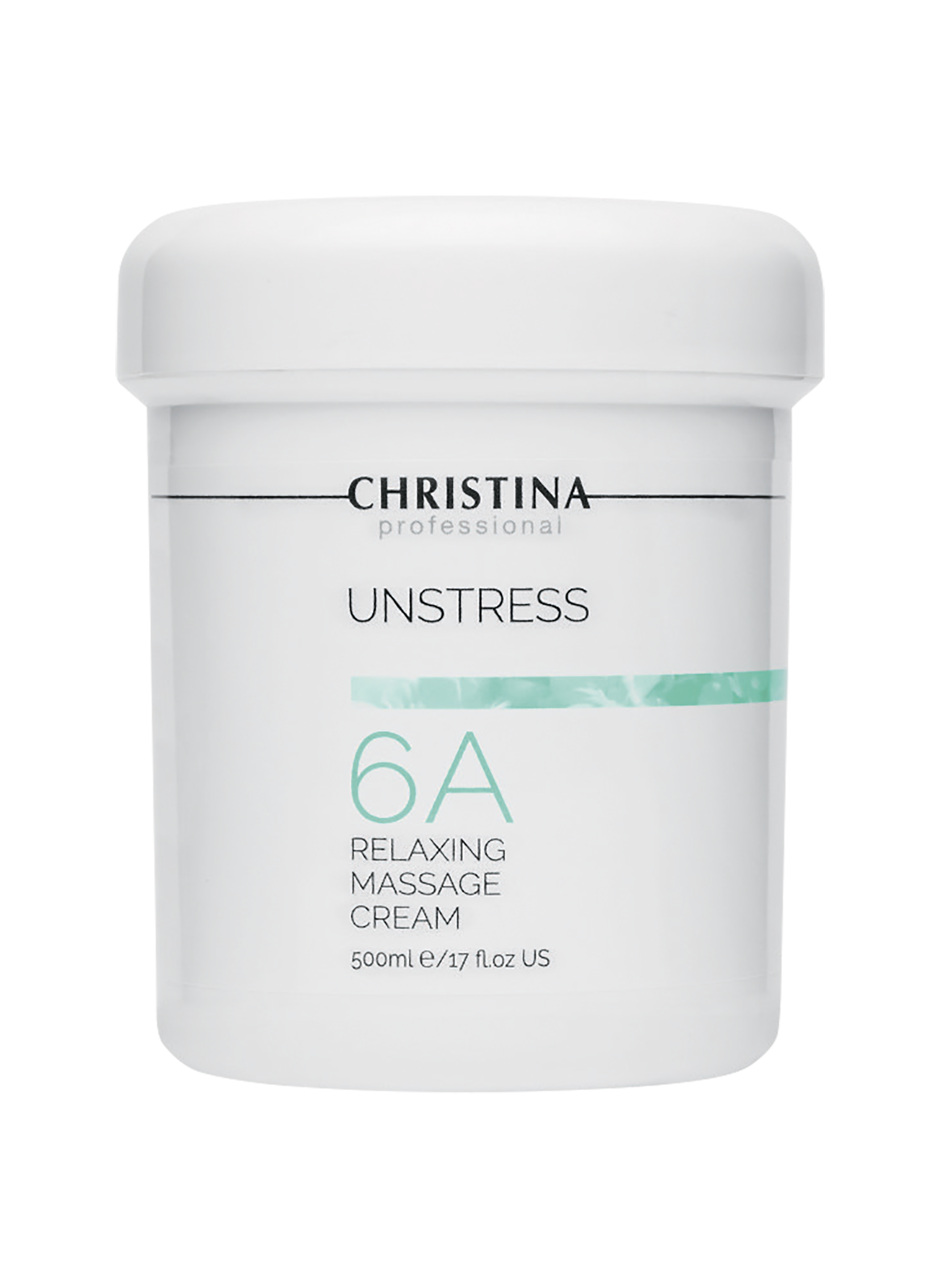 МАССАЖНЫЙ КРЕМ ДЛЯ ЛИЦА UNSTRESS 6A STEP RELAXING MASSAGE CREAM ИНТЕНСИВНОЕ ПИТАНИЕ 500 МЛ