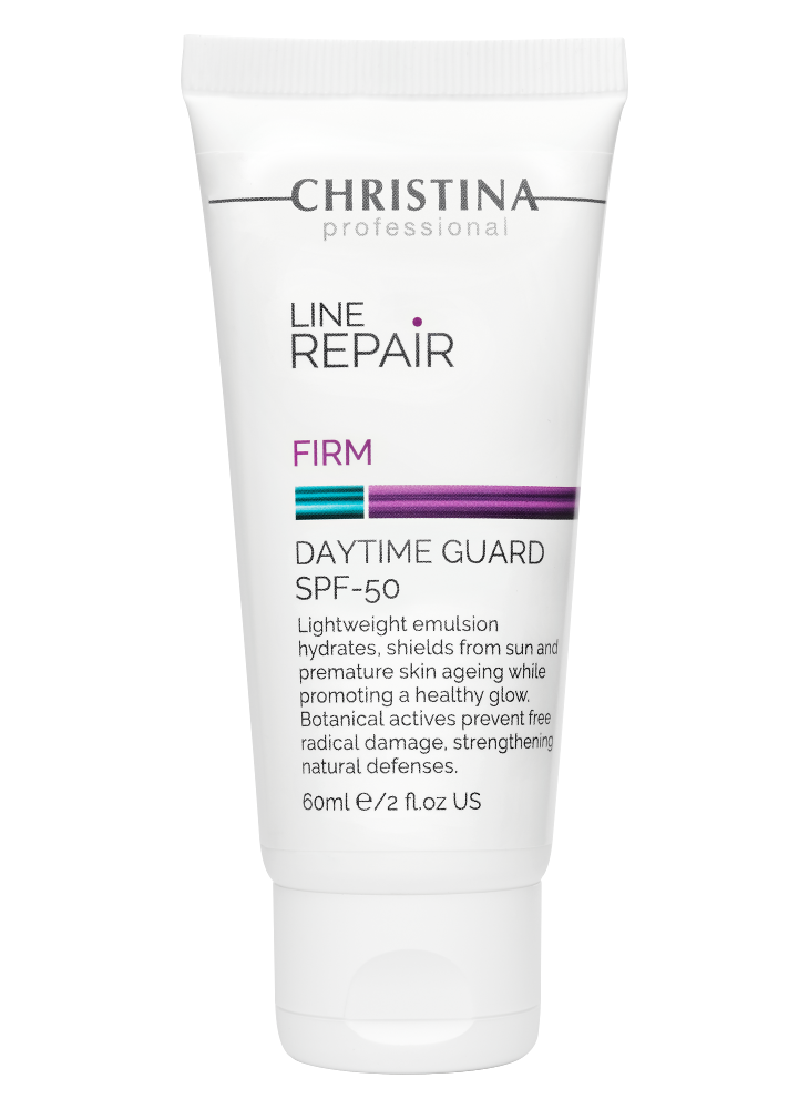 CHRISTINA Line Repair Firm Daytime Guard SPF 50 - легкий защитный дневной крем SPF 50, 60 мл.