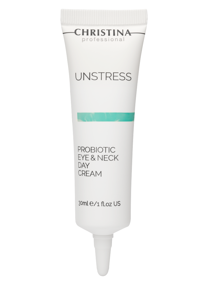 CHRISTINA Unstress Harmonizing Eye & Neck Night Cream - гармонизирующий ночной крем для кожи вокруг глаз и шеи, 30 мл.