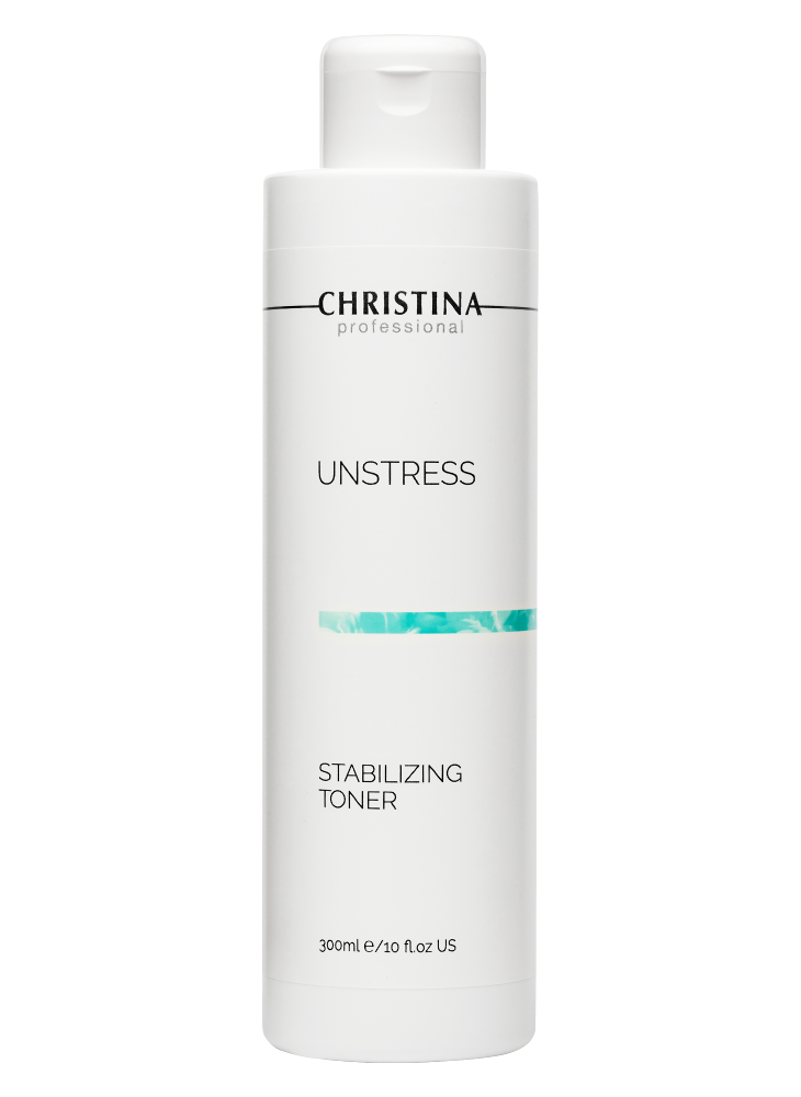 ТОНИК ДЛЯ ЛИЦА UNSTRESS STABILIZING TONER С ГЛИКОЛЕВОЙ И МОЛОЧНОЙ КИСЛОТОЙ 300 МЛ 