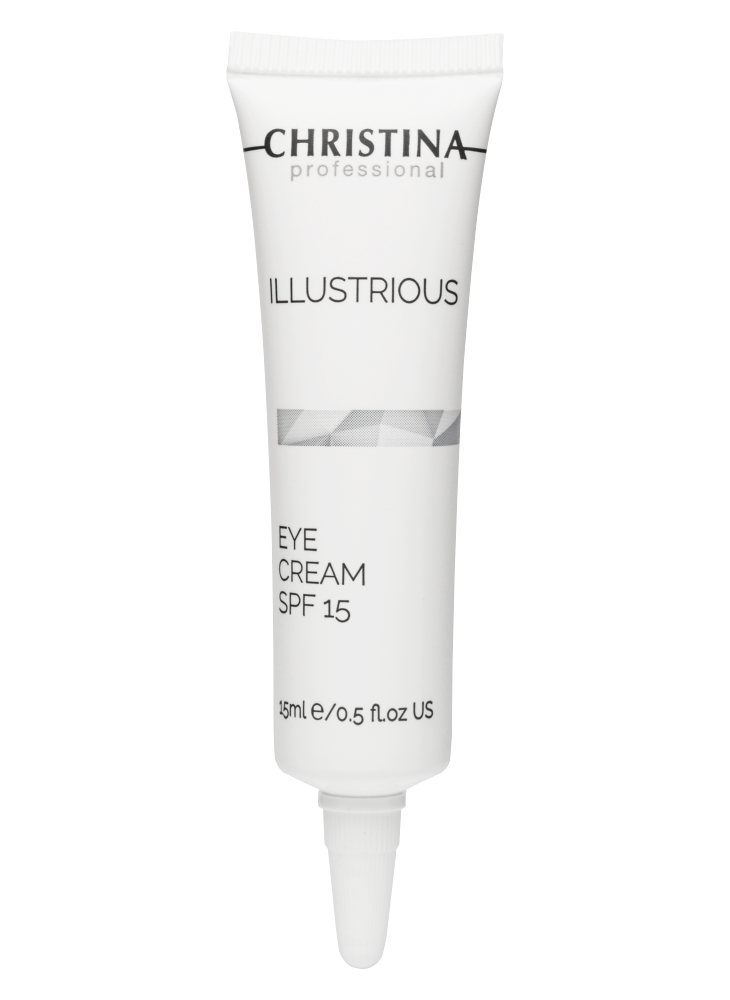 КРЕМ ДЛЯ КОЖИ ВОКРУГ ГЛАЗ SPF 15 ILLUSTRIOUS EYE CREAM SPF 15 С ВИТАМИНОМ С 15 МЛ 