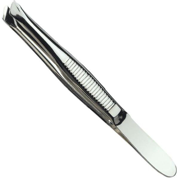 Kiepe Tweezers Np - пинцет со скошенными широкими кончиками, 3,0 мм.