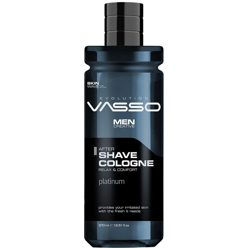 Vasso After Shave Cologne Platinium - лосьон после бритья, 370 мл.