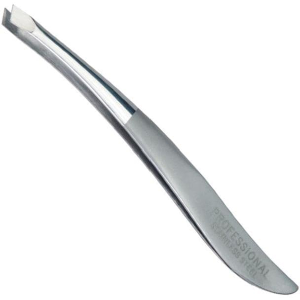 Kiepe Tweezers Ss Steel Stilo - пинцет "STILO" эргономный со скошенными кончиками, 3,6.