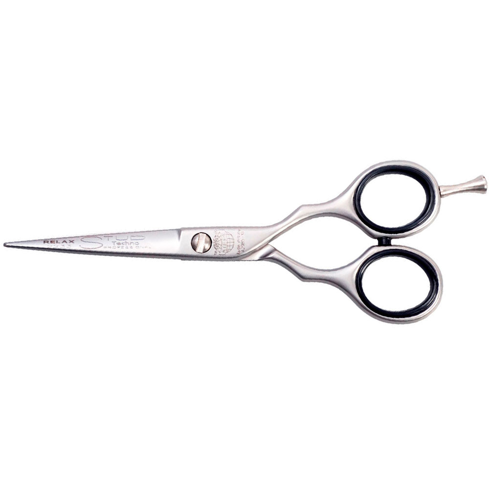 Kiepe Scissors Relax Ergonomic - ножницы прямые с микронасечкой, 6.0 мм.