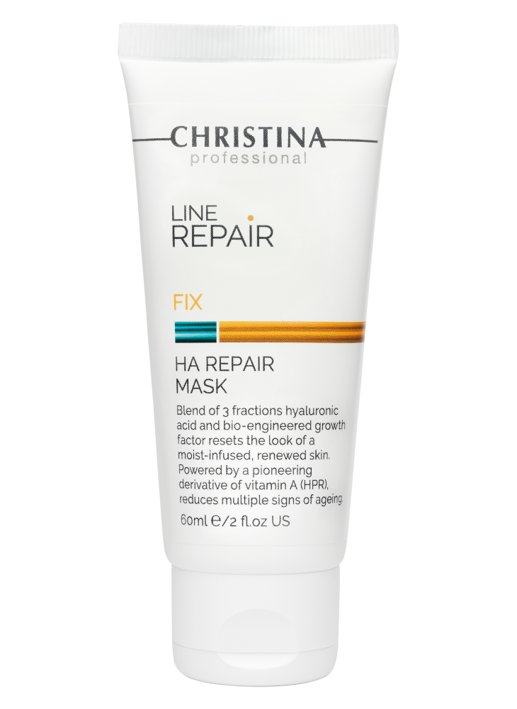 CHRISTINA Line Repair Fix HA Repair Mask - обновляющая маска с ретинолом, 60 мл.